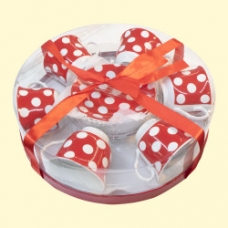 Чайный сервиз "Красная Шапочка" 12 частей (6 чашек+6 блюдец) Чайный сервиз "Красная Шапочка" 12 частей (6 чашек+6 блюдец)