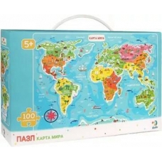 Pazl. Karta Mira/100