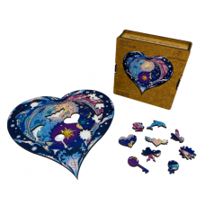 Puzzle Heart Yin-Yang/70