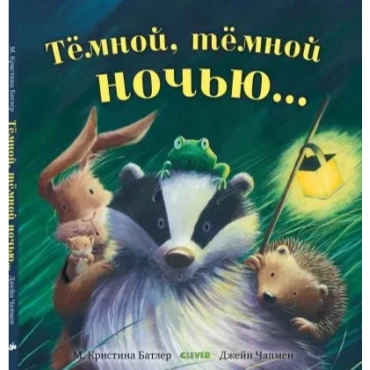 Knizhki-kartinki. Tyomnoj-tyomnoj noch'yu. Batler M.  Kristina
