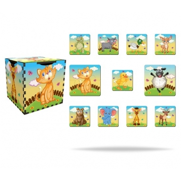 Pazl derevyannyj. Kubik- Puzzle-Cube
