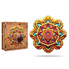 Pazl derevyannyj. Mandala Energiya Izobiliya. Mandala-Energy-of-abundance/5x25/100