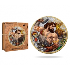 Pazl derevyannyj. Gefest-Bog ognya. Hephaestus-God-of-fire/25h25/100