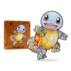 Pazl derevyannyj. Skvirtl (mini). Squirtle Wooden Puzzle/18х20/50 
