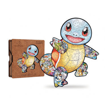 Pazl derevyannyj. Skvirtl. Squirtle-puzzles/24х27/70
