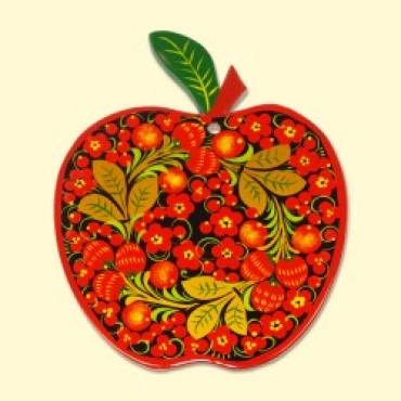 Decorative Board test for "Apple", 25 x 20 cm, various designs