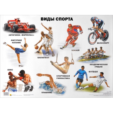 Vidi sporta. Plakat