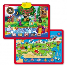 Pushkin i Rossiya. Dvustoronnij govoryashchij plakat/Azbukvarik