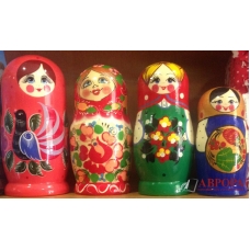 Ματριόσκα "Χοχλομσκίε ναπέβι"