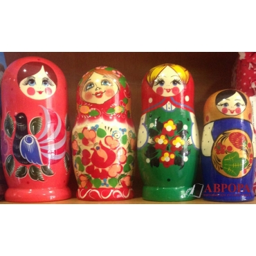 Ματριόσκα "Χοχλομσκίε ναπέβι"